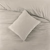 Papillon dekbedovertrek Rome - mousseline - katoen percale - zand