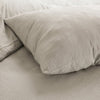Papillon dekbedovertrek Rome - mousseline - katoen percale - zand