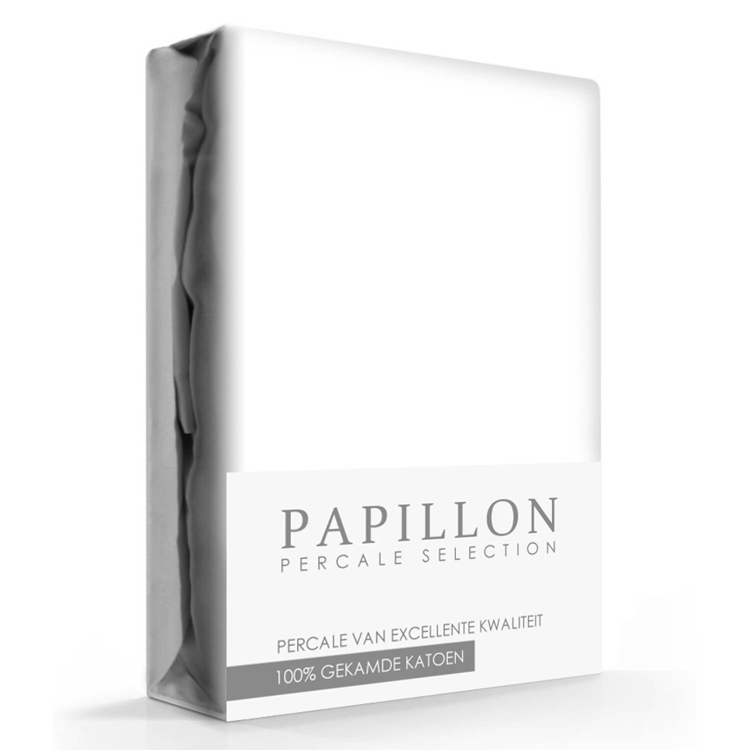 Hoeslaken - Percale katoen - wit