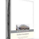 Molton topper hoeslaken - katoen - 200x220 cm