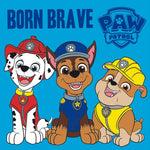 Handdoek Born Brave - katoen - 30x30 cm