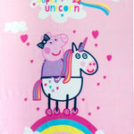 Peppa Pig Fleece plaid unicorn - 100x140 cm