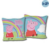 Peppa Pig sierkussen regenboog