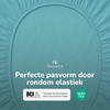 Decoware hoeslaken - jersey - aqua