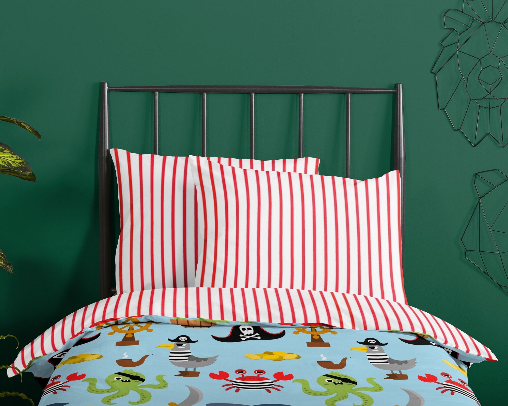 Peuter dekbedovertrek Caribbean - katoen - juniorbed (120x150 + 60x70 cm)