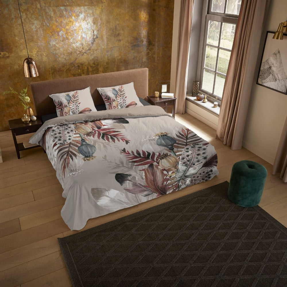 Pure dekbedovertrek Famm - taupe - microvezel