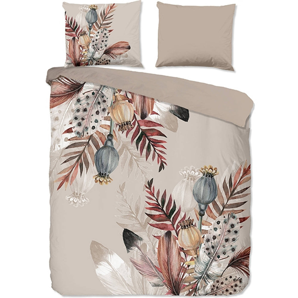 Pure dekbedovertrek Famm - taupe - microvezel