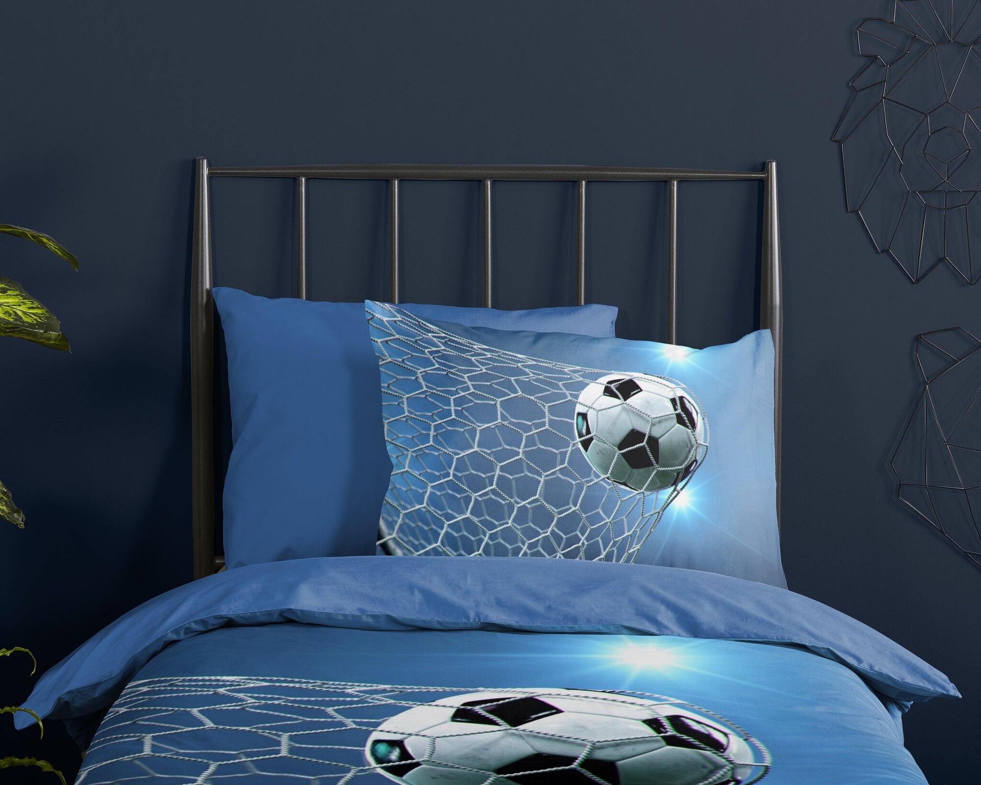 Dekbedovertrek Goal - microvezel - 1-persoons (140x220 + 60x70 cm)