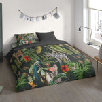 Pure dekbedovertrek Barend Jungle - groen - microvezel - 1-persoons