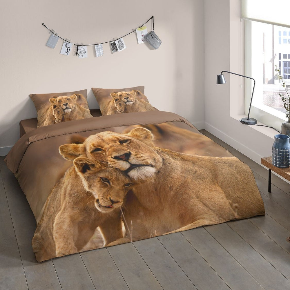 Pure dekbedovertrek Lovely leeuw - microvezel