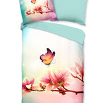 Pure dekbedovertrek Yuni - Magnolia Butterfly - Microvezel