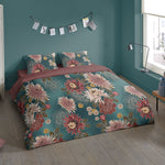 Pure dekbedovertrek May bloemen - microvezel - lits-jumeaux (240x220 + 2st. 60x70 cm)