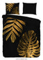 Pure dekbedovertrek Monstera gold - Microvezel