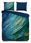 Pure dekbedovertrek Neva veren - blauw - microvezel