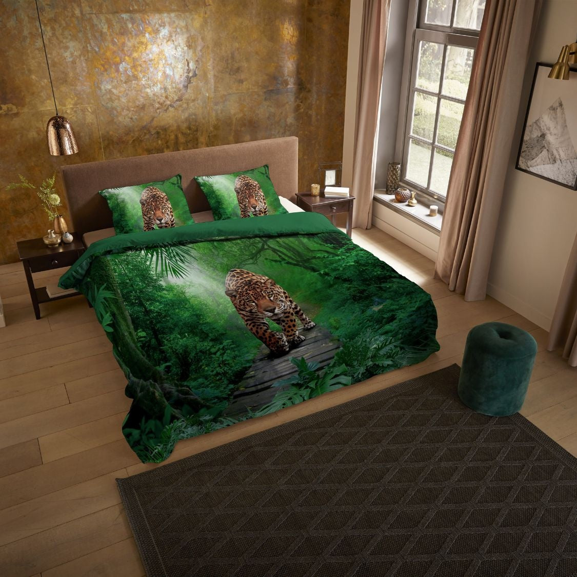 Pure dekbedovertrek Panther Amazone - Microvezel