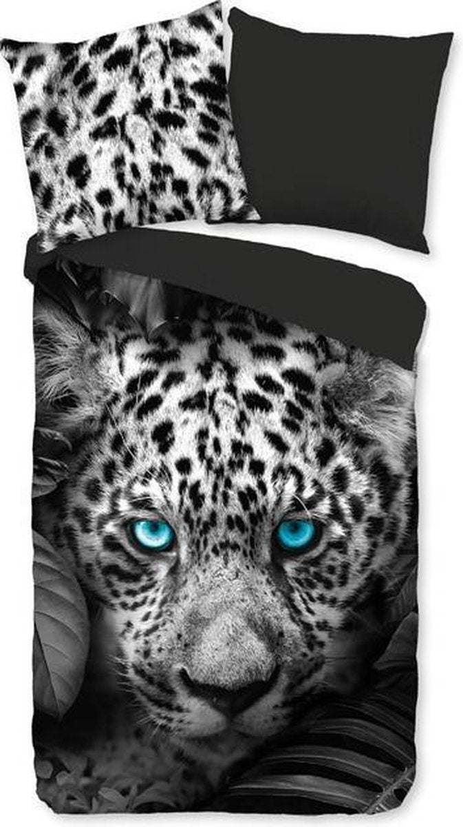 Sleeptime dekbedovertrek Panther blue eyes - Microvezel
