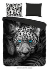 Pure dekbedovertrek Panther blue eyes - microvezel
