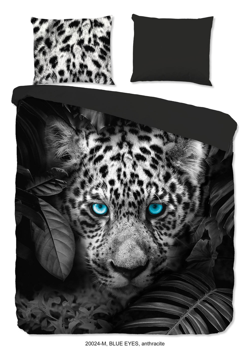Pure dekbedovertrek Panther blue eyes - microvezel