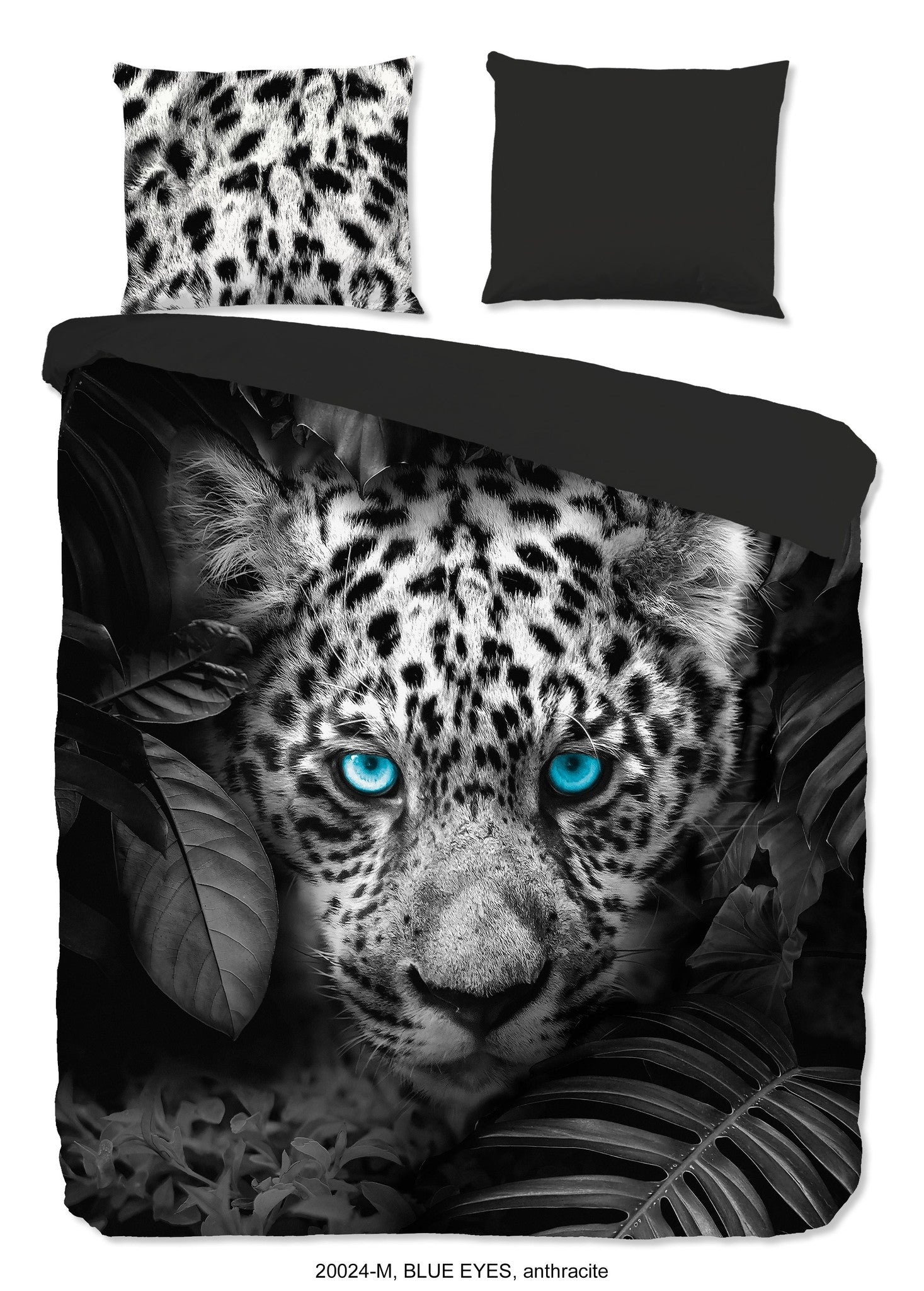Sleeptime dekbedovertrek Panther blue eyes - Microvezel