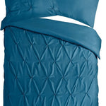 Pure dekbedovertrek Elegance - petrol - microvezel