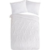 Pure dekbedovertrek Elegance - wit - microvezel