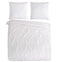 Pure dekbedovertrek Plooi - wit - Microvezel