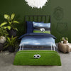 Kinderdekbedovertrek Voetbal - Microvezel - 1-persoons (140x220 + 60x70 cm)
