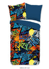 Pure dekbedovertrek Graffiti - microvezel - 1-persoons