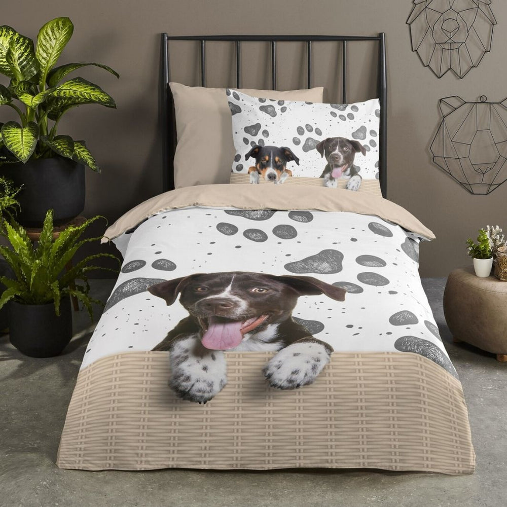 Pure dekbedovertrek Hond Yuan - microvezel - eenpersoons