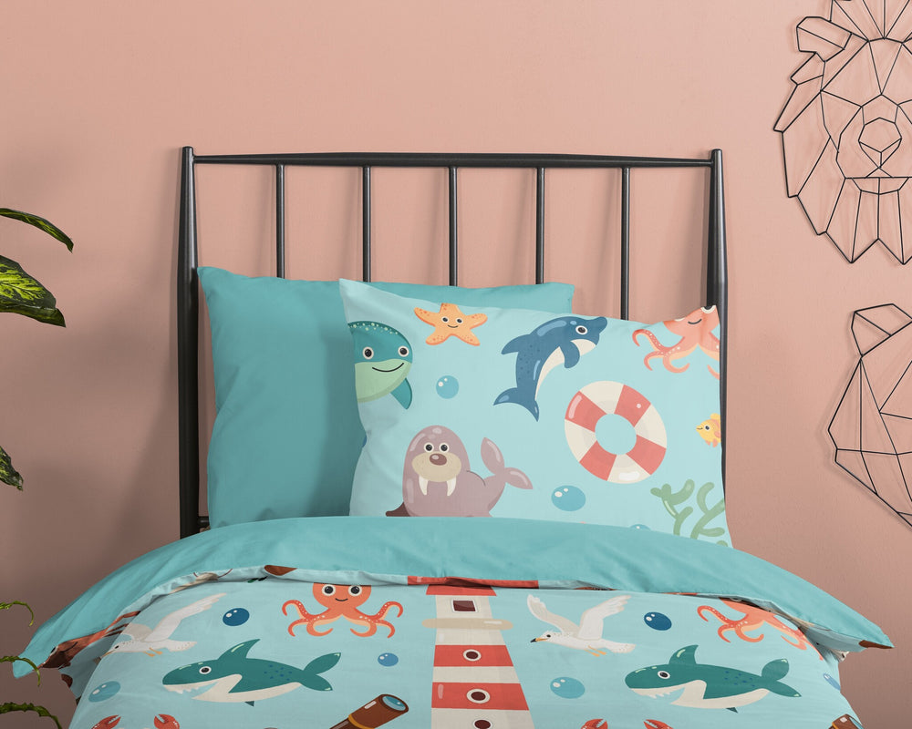 Pure dekbedovertrek Sailor - microvezel  - eenpersoons