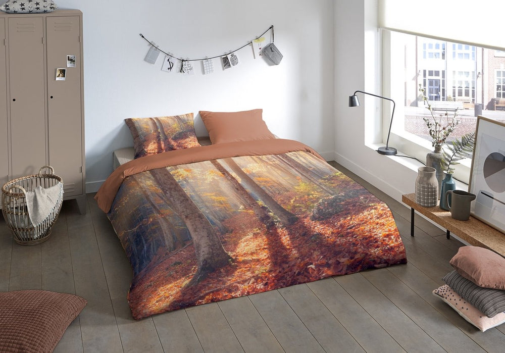 Pure dekbedovertrek Autumn forest - microvezel