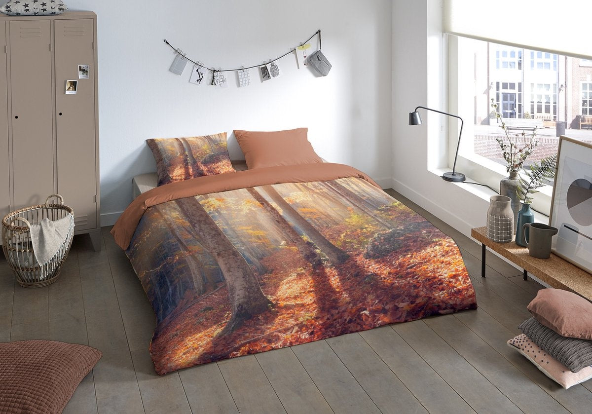Pure dekbedovertrek Autumn forest - Microvezel