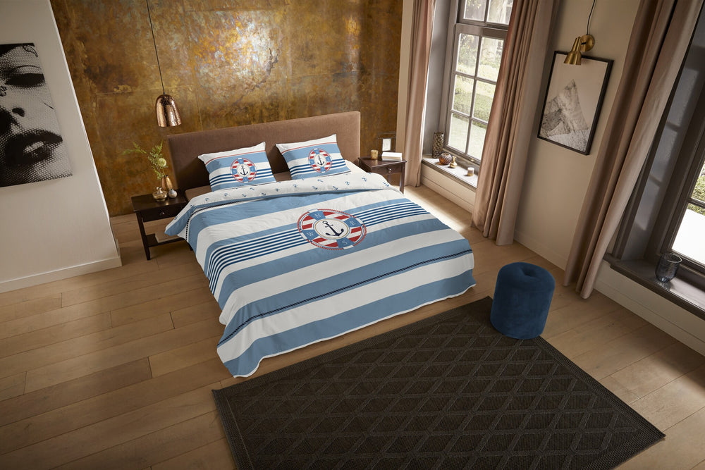 Pure dekbedovertrek Selin anker - Microvezel