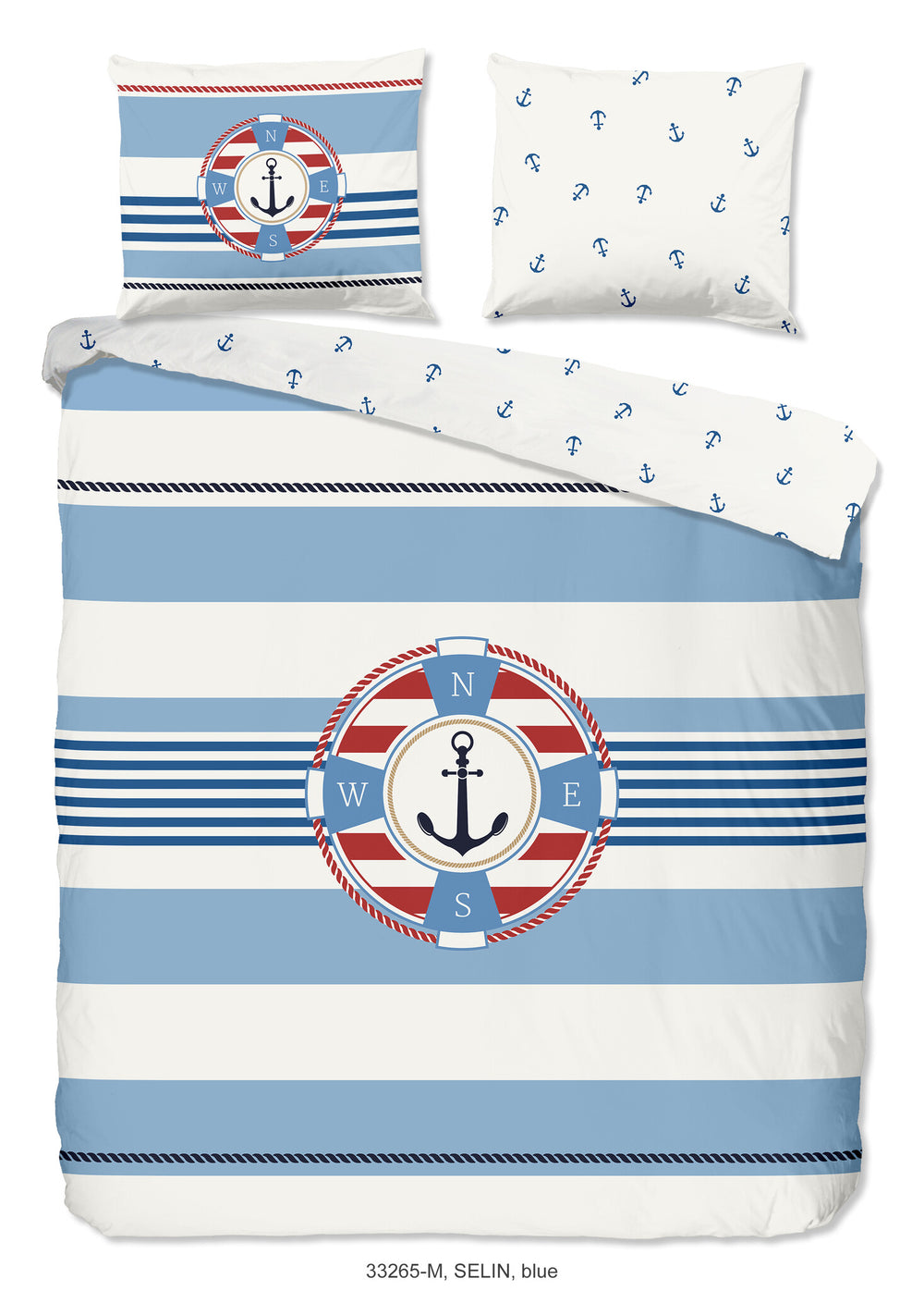 Pure dekbedovertrek Selin anker - microvezel