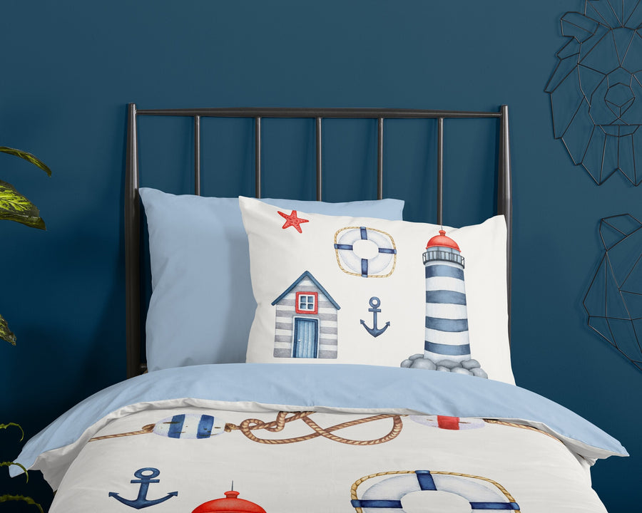 Pure dekbedovertrek Maritime - microvezel - eenpersoons