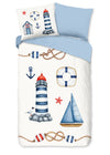 Pure dekbedovertrek Maritime - microvezel - eenpersoons