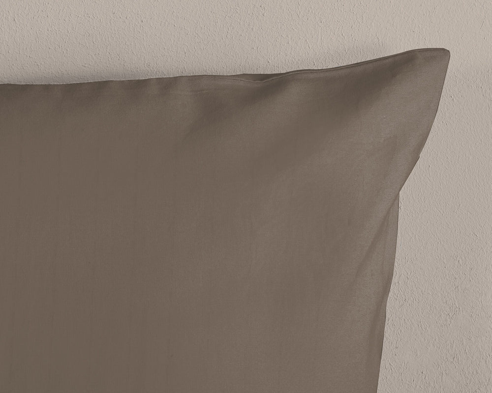 Pure dekbedovertrek uni taupe - microvezel