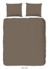 Pure dekbedovertrek uni taupe - microvezel