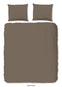 Pure dekbedovertrek uni taupe - Microvezel