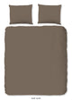 Pure dekbedovertrek uni taupe - microvezel