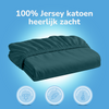 Decoware hoeslaken - jersey - petrol