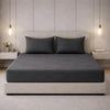 Decoware hoeslaken - Jersey - Antraciet