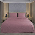 Decoware dekbedovertrek uni - Katoensatijn - Roze