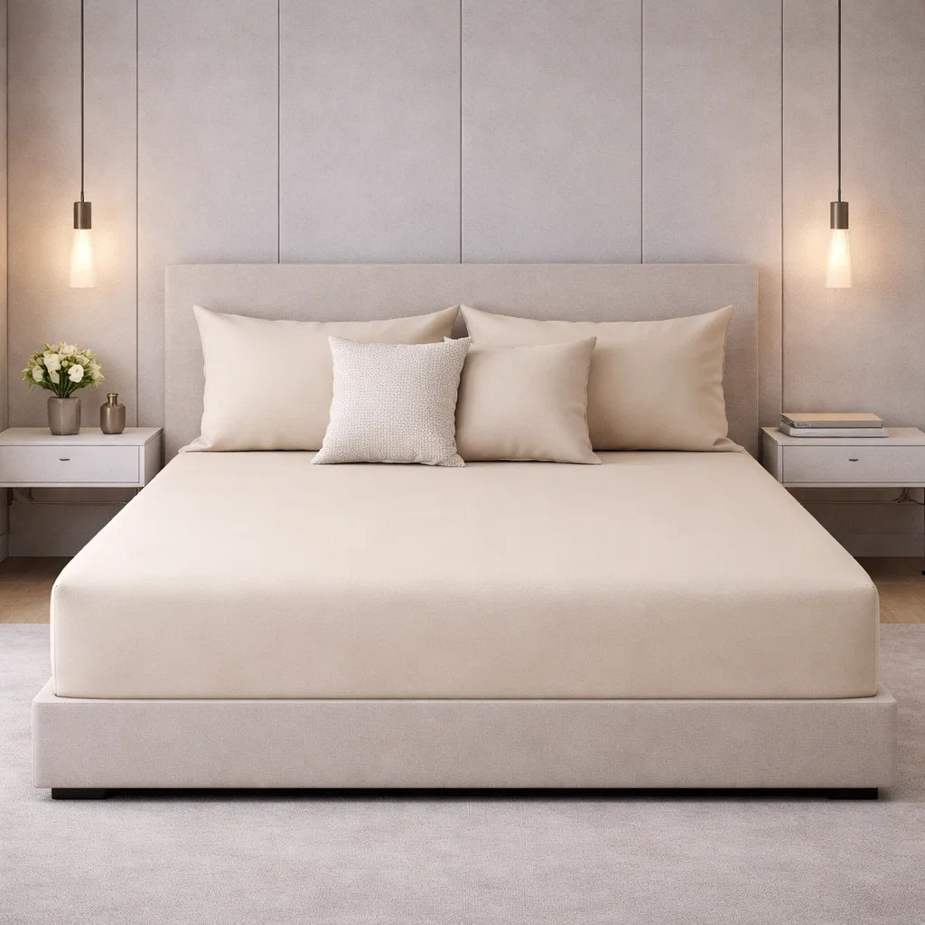 Decoware Hoeslaken - jersey - Zand