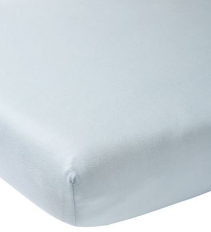 Hoeslaken voor wieg - jersey - 45x85 cm - Sky blauw