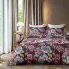 Flanel dekbedovertrek Flower - 2-persoons