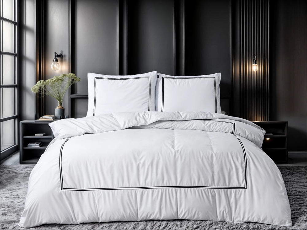 Sleeptime dekbedovertrek Brata - Wit - Microvezel