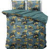 B-keus Velvet dekbedovertrek Luipaard Axel - 240x220 + 2st 60x70 cm