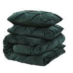 Sleeptime dekbedovertrek Pintuck - velvet - groen
