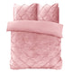 Sleeptime dekbedovertrek Pintuck - velvet - roze